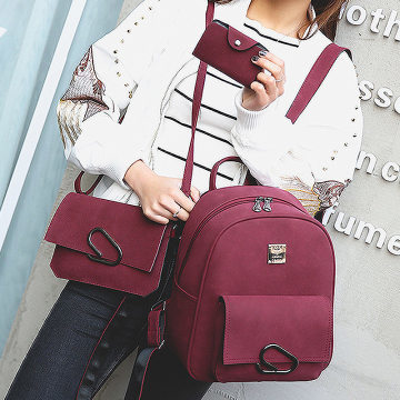 复古风潮再起，解析新款韩版pu磨砂皮双肩包的时尚魅力